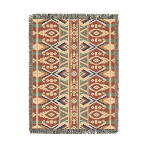 Pattern band detail from the DipaliZ geometric southwestern throw