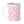 Pink heart pattern insulated coffee mug - mugs