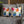 Colorful Cat Pattern Square Pillow Cover — Cute Sunglasses Cats Decorative Throw Pillowcase