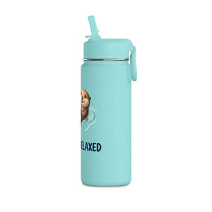Otterly Relaxed Mini Water Bottle – Cute Otter Drink Bottle