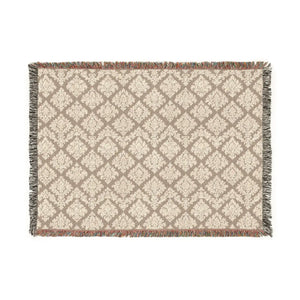 DipaliZ woven blanket with a plain finished edge and no fringe