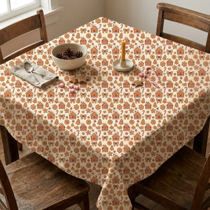 Gingerbread christmas tablecloth - tablecloths
