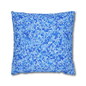 Blue Watercolor Dot Cushion Covers - Ocean Inspired Decor - Dipaliz - 24’’ × - Home