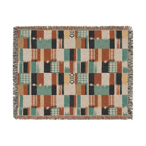 Diamond motif block from the DipaliZ southwestern patchwork blanket design