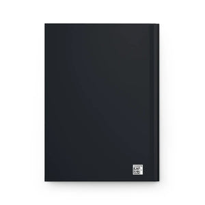 Gothic Booklover Hardcover Journal — Personalized Lined Notebook