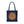 Mandala Floral Tote Bag — Vibrant Boho Lotus Design on Navy