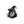 Mystical witch cat crystal ball kiss-cut vinyl decal - home decor decals