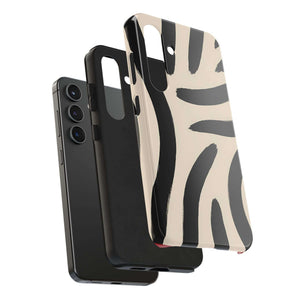 Abstract Zebra Print Phone Case