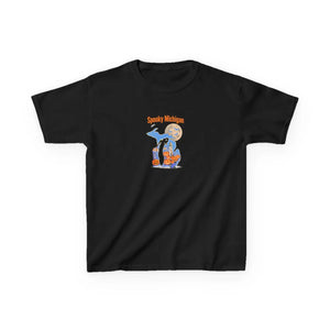 Spooky halloween michigan kids t-shirt - t-shirts