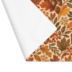 Autumn harvest leaves placemat - placemats