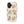 Cute Raccoon Pattern Phone Case – Beige Mushroom & Floral Tough Cases