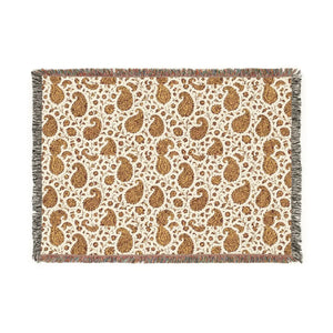 DipaliZ reversible woven blanket in three sizes up to 80 by 60 inches