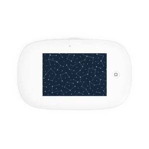 Constellation pattern uv phone sanitizer & wireless charging pad - chargers