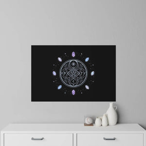 Mystic Crystal Witchcraft Wall Decal