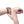 Holiday Pine Tree Pattern Watch Band — Festive Red & Cream Apple Watch Strap