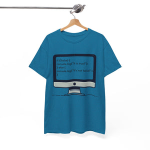 Javascript Programming, Unisex Heavy Cotton Tee