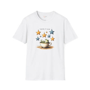 Take time to shine coffee star t-shirt - t-shirts