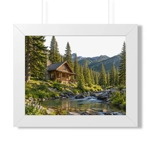 Dipaliz stream flowing framed poster museum paper - prints