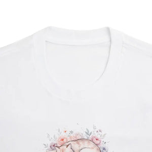 Sleeping Cat Watercolor Tee - Soft Wearable Art - Dipaliz - T-shirt