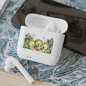 Kawaii cabbage garden wireless earbuds - headphones