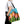 Tulips on blue tote bag - bags