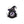 Mystical witch cat crystal ball kiss-cut vinyl decal - home decor decals
