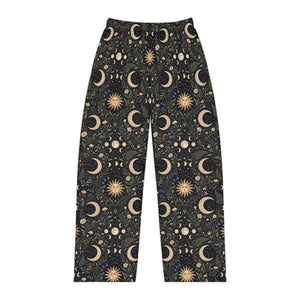Celestial moon and stars pajama pants - pajamas