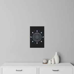 Mystic Crystal Witchcraft Wall Decal