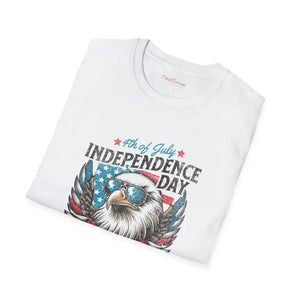 Independence Day Eagle with Glasses Patriotic T-shirt - Dipaliz - T-shirts