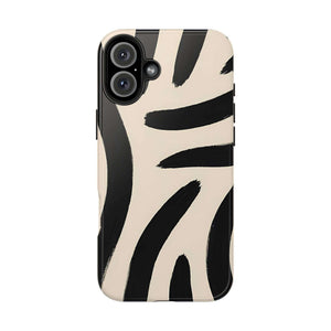 Abstract Zebra Print Phone Case