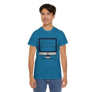 Javascript Programming, Unisex Heavy Cotton Tee