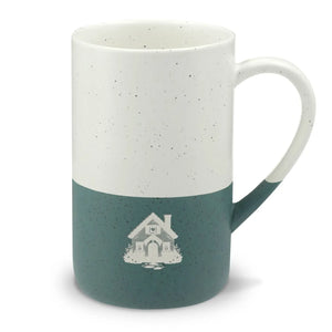 Engraved rustic house mug - mugs