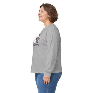 Here for a good time ghost long sleeve tee - t-shirts