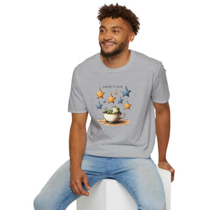 Take time to shine coffee star t-shirt - t-shirts
