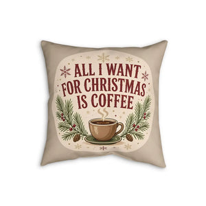 Single sprig of greenery, the only seasonal motif on a DipaliZ cushion