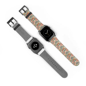 Southwestern Pattern Watch Band — Geometric Aztec Print for Apple Watch