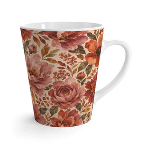 DipaliZ floral latte mug as a bridal shower or hostess gift