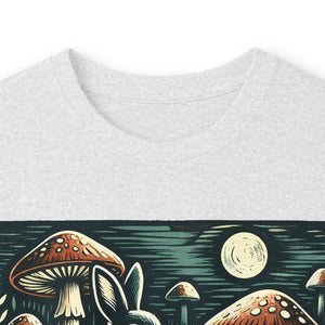 Grow through it mushroom long sleeve tee - t-shirts