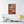 Framed Vertical Poster — Desert Arch Abstract Print (Warm Terracotta Sun)