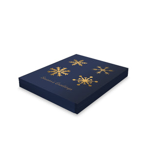 Personalized Season's Greetings Card Set — 8/16/24 Matte Greeting Cards with Envelopes