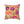 Floral Pansy Face Decorative Pillow — Cheerful Yellow Botanical Throw Pillow