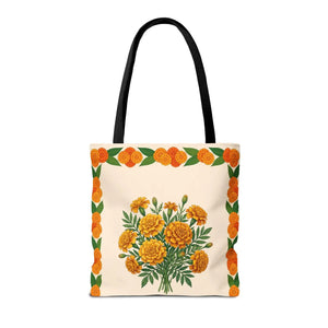 Marigold Bouquet Tote Bag
