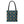 Evil Eye Floral Tote Bag – Boho Teal Printed Everyday Shopper
