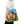 Tulips on blue tote bag - bags