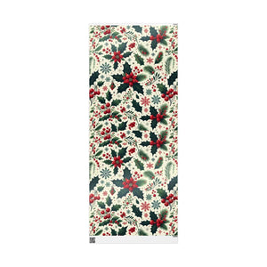 Festive Botanical Christmas Wrapping Paper