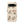 A beige phone case featuring a cute repeating pattern of cartoon raccoons, mushrooms, and flowers, shown on a plain white background.