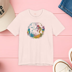 Virgo Zodiac sign, Unisex Jersey Short Sleeve Tee