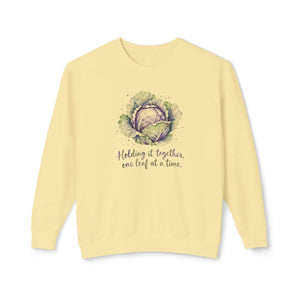 Holding it together encouragement crewneck sweatshirt - sweatshirts