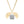 DipaliZ secret message necklace in stainless steel, one size, personalised engraving