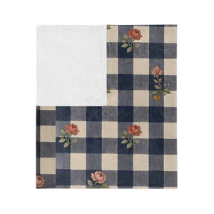 Cottage-style microfiber blanket by DipaliZ as a gift for her